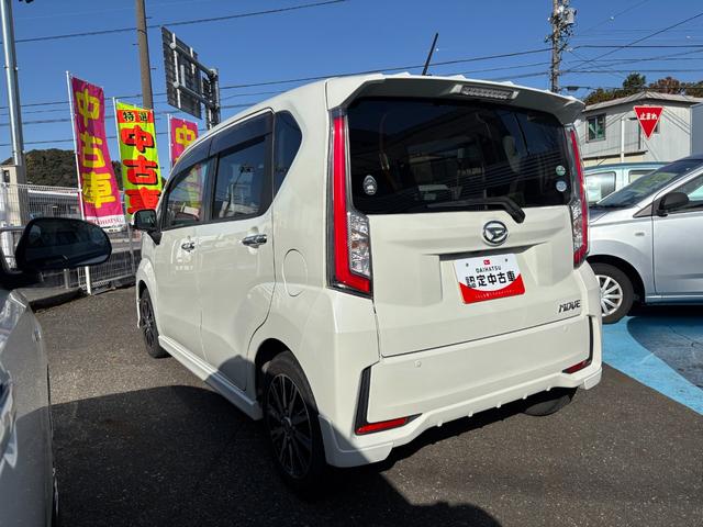 ムーヴ カスタム X ハイパーSAII 14インチアルミホイール スーパーUVIRカットガラス ウレタンステアリングホイール ウレタンインパネセンターシフト LEDルームランプ(7枚目)