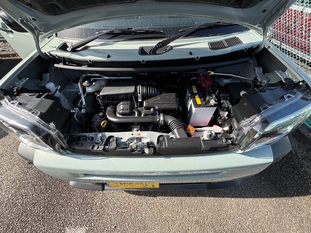 タフト Ｇ　ダーククロムベンチャー　メッキドアアウターハンドル　１５インチアルミホイール　オートレベリング機能付フルＬＥＤヘッドランプ　ＬＥＤフォグランプ　本革巻ステアリングホイール　本革巻インパネセンターシフト（38枚目）