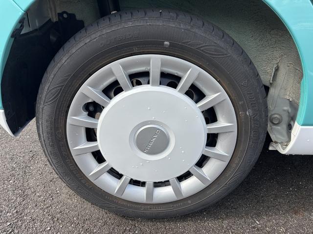 ムーヴキャンバス ストライプスＧ　１４インチフルホイールキャップ　ＬＥＤヘッドランプ　ＬＥＤフォグランプ　ホっとカップホルダー　両側パワースライドドア　キーフリーシステム　プッシュボタンスタート　ＵＶカットガラス（13枚目）
