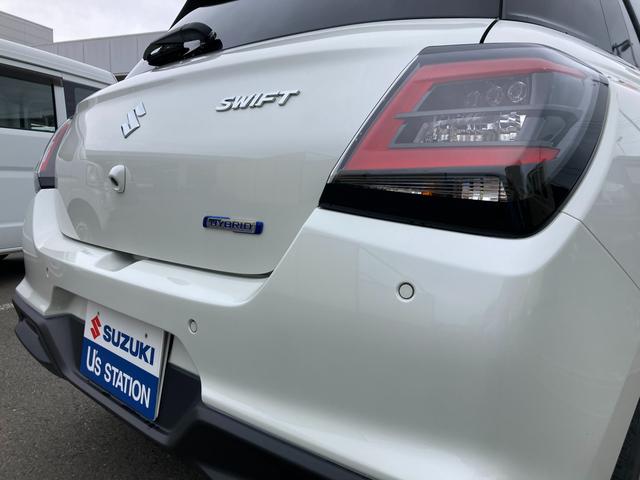 スイフト ＨＹＢＲＩＤ　ＭＺ　２ＷＤ　ＣＶＴ　全方位カメラ　ナビ装備　ドライブレコーダー　バックカメラ　オートライト　Ｂｌｕｅｔｏｏｔｈ　純正ナビ　プッシュスタート　シートヒーター　　　ワンオーナー　衝突被害軽減システム　横滑り防止機能　衝突安全ボディ　盗難防止システム（46枚目）