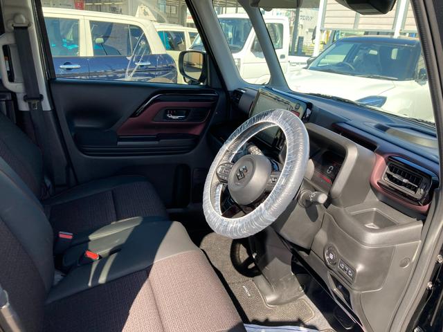 スペーシアカスタム カスタム　ＨＹＢＲＩＤ　ＸＳターボ　ナビ　全方位カメラ　オートライト　Ｂｌｕｅｔｏｏｔｈ　スライドドア　純正ナビ　プッシュスタート　シートヒーター　オートエアコン　禁煙車　衝突被害軽減システム　横滑り防止機能　衝突安全ボディ　盗難防止システム（34枚目）
