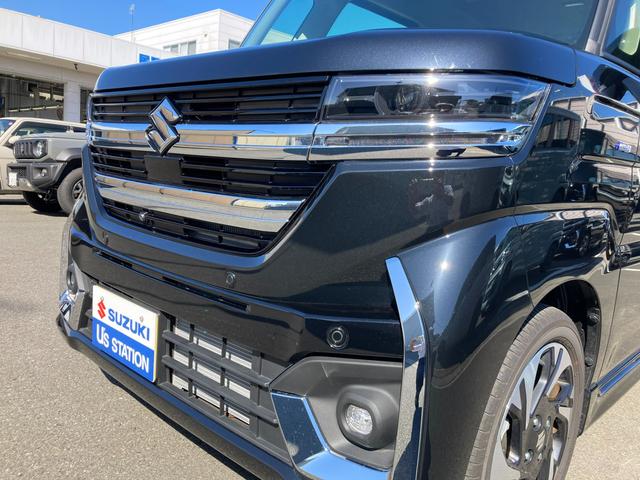 スペーシアカスタム カスタム　ＨＹＢＲＩＤ　ＸＳターボ　ナビ　全方位カメラ　オートライト　Ｂｌｕｅｔｏｏｔｈ　スライドドア　純正ナビ　プッシュスタート　シートヒーター　オートエアコン　禁煙車　衝突被害軽減システム　横滑り防止機能　衝突安全ボディ　盗難防止システム（56枚目）