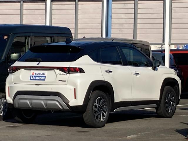 フロンクス １型　２ＷＤ　６ＡＴ　全方位モニターカメラ　ナビ装備　バックカメラ　オートライト　Ｂｌｕｅｔｏｏｔｈ　純正ナビ　プッシュスタート　シートヒーター　オートエアコン　禁煙車　衝突被害軽減システム　横滑り防止機能　衝突安全ボディ　盗難防止システム（13枚目）