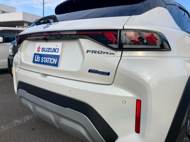 フロンクス １型　２ＷＤ　６ＡＴ　全方位モニターカメラ　ナビ装備　バックカメラ　オートライト　Ｂｌｕｅｔｏｏｔｈ　純正ナビ　プッシュスタート　シートヒーター　オートエアコン　禁煙車　衝突被害軽減システム　横滑り防止機能　衝突安全ボディ　盗難防止システム（45枚目）