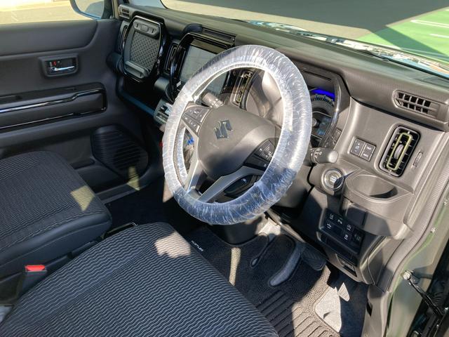 ハスラー ＨＹＢＲＩＤ　Ｘ　２ＷＤ　ＣＶＴ　全方位カメラ　ナビ装備　バックカメラ　オートライト　Ｂｌｕｅｔｏｏｔｈ　純正ナビ　プッシュスタート　シートヒーター　オートエアコン　禁煙車　衝突被害軽減システム　横滑り防止機能　衝突安全ボディ　盗難防止システム（15枚目）
