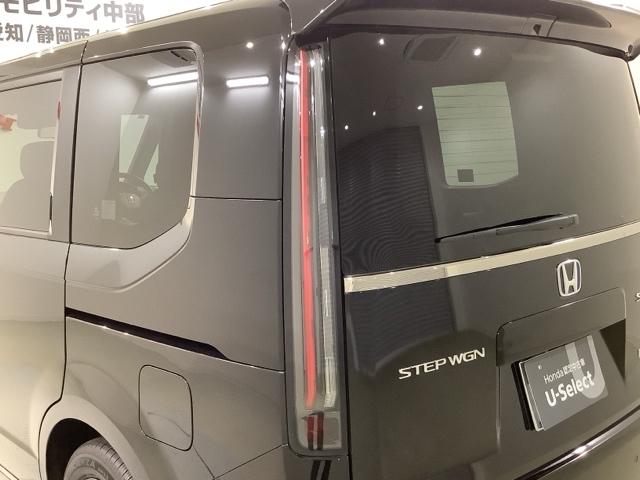 ステップワゴン ｅ：ＨＥＶスパーダ　ＨＳＥＮＳＩＮＧ新車保証試乗車ワンオ－ナ－　１オーナー　デュアルエアコン　フルオートエアコン　ＥＳＣ　シートヒータ　キーフリー　ＬＥＤヘッドランプ　イモビ　ＡＢＳ　リアカメラ　スマートキ　整備記録簿（45枚目）
