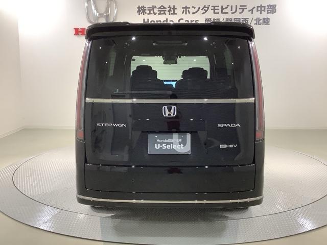 ステップワゴン ｅ：ＨＥＶスパーダ　ＨＳＥＮＳＩＮＧ新車保証試乗車ワンオ－ナ－　１オーナー　デュアルエアコン　フルオートエアコン　ＥＳＣ　シートヒータ　キーフリー　ＬＥＤヘッドランプ　イモビ　ＡＢＳ　リアカメラ　スマートキ　整備記録簿（49枚目）