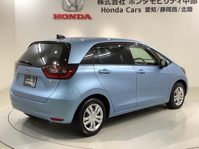 フィット ｅ：ＨＥＶホーム　ＨＳＥＮＳＩＮＧ最長５年保証ワンオ－ナ－　前後誤発進抑制機能　助手席エアバッグ　運転席エアバッグ　１オナ　ＬＥＤライト　ＵＳＢ接続　バックカメラ　ＡＢＳ　サイドエアバッグ　オートクルーズコントロール（50枚目）