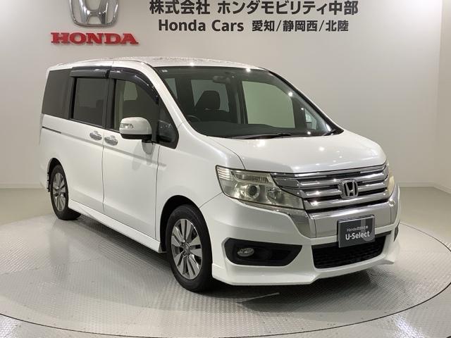 ステップワゴンスパーダ Ｓ　１年保証　ワンオ－ナ－　ナビＶＸＭ－１３５ＶＦＮＩ　ＴＶ　Ｒカメラ　ＣＤ録音　ＤＶＤ　ＥＴＣ　ＨＩＤ　フォグライト　ＶＳＡ　クルコン　アルミ　スマ－トキ－　盗難防止装置　整備記録簿　ドアバイザ－（42枚目）