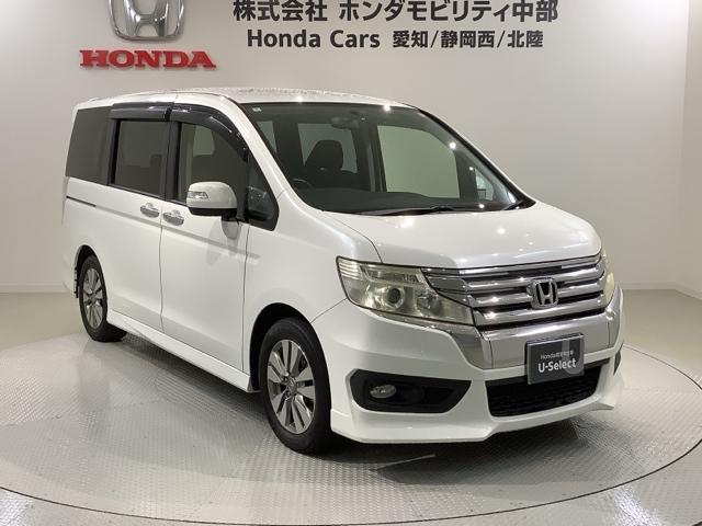 ステップワゴンスパーダ Ｓ　１年保証　ワンオ－ナ－　ナビＶＸＭ－１３５ＶＦＮＩ　ＴＶ　Ｒカメラ　ＣＤ録音　ＤＶＤ　ＥＴＣ　ＨＩＤ　フォグライト　ＶＳＡ　クルコン　アルミ　スマ－トキ－　盗難防止装置　整備記録簿　ドアバイザ－（50枚目）