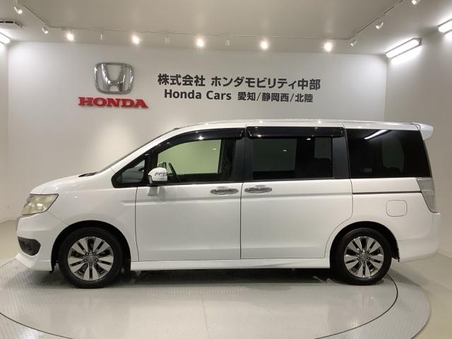 ステップワゴンスパーダ Ｓ　１年保証　ワンオ－ナ－　ナビＶＸＭ－１３５ＶＦＮＩ　ＴＶ　Ｒカメラ　ＣＤ録音　ＤＶＤ　ＥＴＣ　ＨＩＤ　フォグライト　ＶＳＡ　クルコン　アルミ　スマ－トキ－　盗難防止装置　整備記録簿　ドアバイザ－（53枚目）