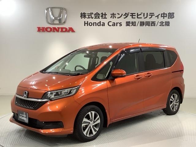 フリード G・ホンダセンシング 最長5年保証 ワンオーナ- ナビVXM-207VFNI TV Rカメラ CD録音 BTオーディオ DVD ドラレコ ETC LEDライト VSA シ-トヒ-タ- 両側電動ドア クルコン アルミ Fセグ(50枚目)