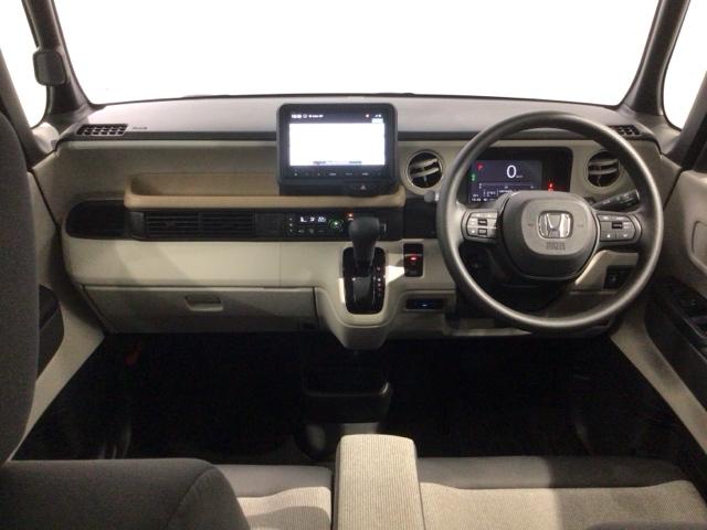 N-BOX ベースグレード H SENSING 新車保証 試乗車 ワンオ-ナ- ナビVXM-245ZFEi TV Rカメラ BTオ-ディオ シ-トヒ-タ- ETC LEDライト VSA クルコン スマ-トキ- スペアキ- AAC(9枚目)
