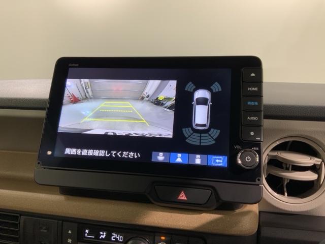 N-BOX ベースグレード H SENSING 新車保証 試乗車 ワンオーナー ナビLXU-242NBi TV Rカメラ CD録音 BTオ-ディオ DVD シ-トヒ-タ- ETC LEDライト 両側電動ドア VSA スマ-トキ-(7枚目)