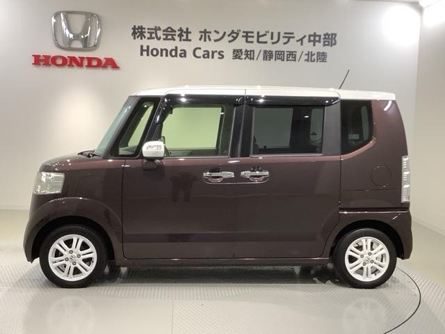 N-BOX 2トーンカラースタイルG・Lパッケージ 2ト-ン 1年保証 ワンオ-ナ- ナビVXM-155VSi TV Rカメラ BTオ-ディオ DVD VSA アルミ スマ-トキ- スペアキ-盗難防止装置 整備記録簿 ドアバイザ- ベンチシ-ト AAC(47枚目)