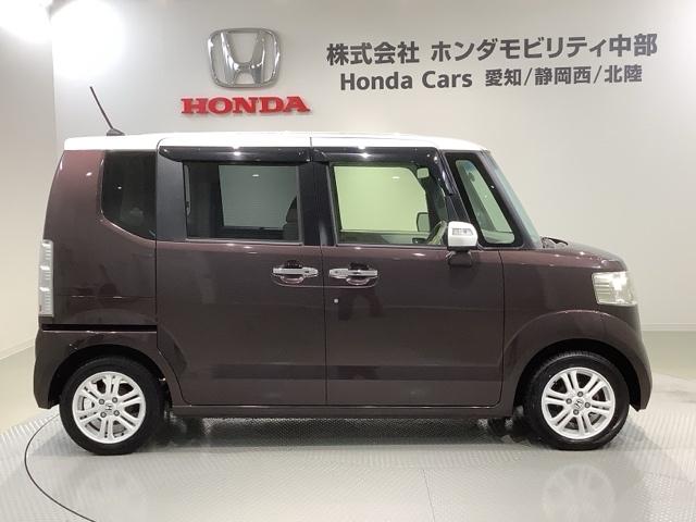 N-BOX 2トーンカラースタイルG・Lパッケージ 2ト-ン 1年保証 ワンオ-ナ- ナビVXM-155VSi TV Rカメラ BTオ-ディオ DVD VSA アルミ スマ-トキ- スペアキ-盗難防止装置 整備記録簿 ドアバイザ- ベンチシ-ト AAC(51枚目)