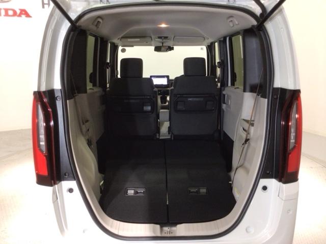 N-BOX ベースグレード HSENSING 新車保証 試乗車 ワンオ-ナ- ナビLXU-242NBI TV Rカメラ CD録音 BTオーディオ DVD シ-トヒ-タ- ETC LEDライト VSA 両側電動ドア クルコン 禁煙(19枚目)