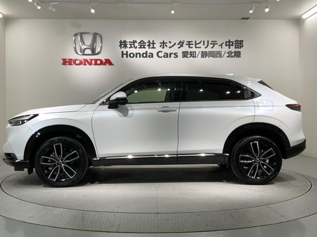 ヴェゼル ｅ：ＨＥＶＺ　Ｈ　ＳＥＮＳＩＮＧ　最長５年保証　ワンオ－ナ－　純正ナビ　ＴＶ　Ｒカメラ　マルチビュ－　ＢＴオ－ディオ　ドラレコ　ＥＴＣ　ＬＥＤライト　ＶＳＡ　クルコン　アルミ　スマ－トキ－　盗難防止装置　整備記録簿（47枚目）