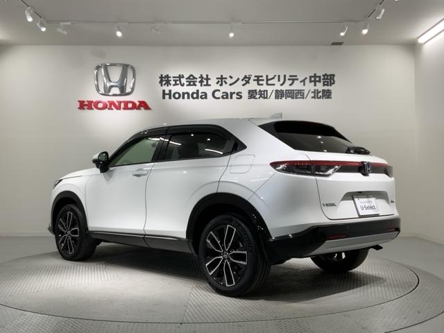 ヴェゼル ｅ：ＨＥＶＺ　Ｈ　ＳＥＮＳＩＮＧ　最長５年保証　ワンオ－ナ－　ナビＶＸＵ－２１５ＶＺｉ　ＴＶ　Ｒカメラ　ＣＤ録音　ＢＴオ－ディオＤＶＤ　ＥＴＣ　ＬＥＤライト　ＶＳＡ　シ－トヒ－タ－　アルミ　スマ－トキ－　スペアキ－（48枚目）