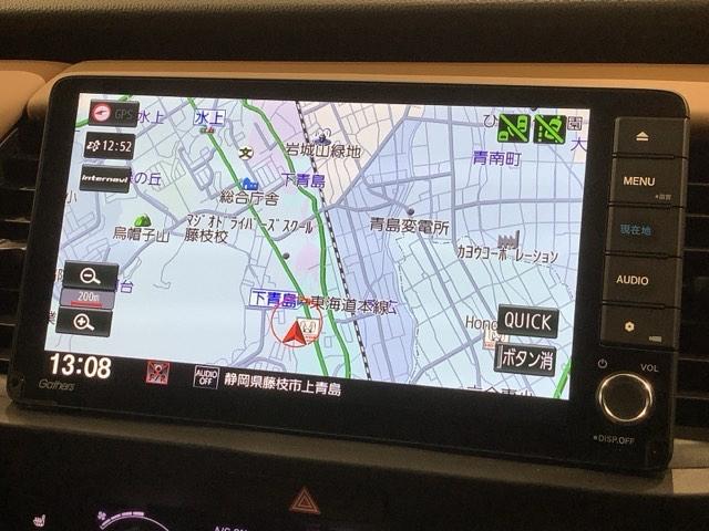 フィット ｅ：ＨＥＶリュクス　Ｈ　ＳＥＮＳＩＮＧ　最長５年保証　ワンオ－ナ－　ナビＶＸＵ－２０５ＦＴｉ　ＴＶ　Ｒカメラ　ＣＤ録音　ＢＴオ－ディオ　ＤＶＤ　ＥＴＣ　ＬＥＤライト　ＶＳＡ　シ－トヒ－タ－　クルコン　アルミ　スマ－トキ－（6枚目）