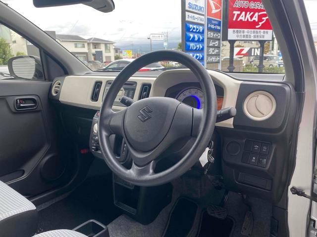 アルト L ETC ナビ TV 衝突被害軽減システム スマートキー アイドリングストップ 電動格納ミラー CVT 盗難防止システム ABS ESC CD ミュージックプレイヤー接続可(8枚目)