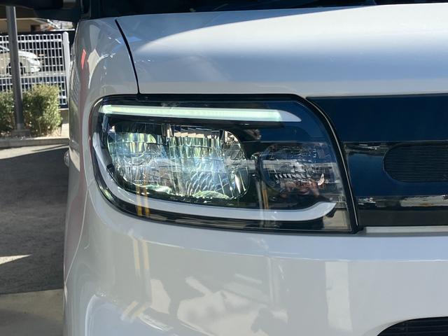 タント X 14インチフルホイールキャップ フルLEDヘッドランプ オート格納式カラードドアミラー 左側パワースライドドア TFTカラーマルチインフォメーションディスプレイ フルファブリックシート(6枚目)