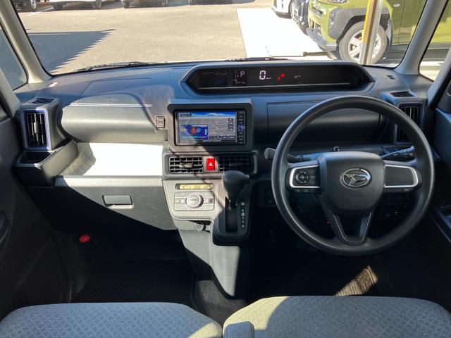 タント X 14インチフルホイールキャップ フルLEDヘッドランプ オート格納式カラードドアミラー 左側パワースライドドア TFTカラーマルチインフォメーションディスプレイ フルファブリックシート(17枚目)