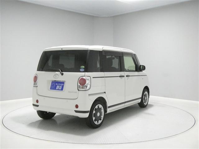 ムーヴキャンバス Ｇブラックアクセントリミテッド　ＳＡＩＩＩ　スマートアシスト　両側電動スライドドア　フルセグメモリーナビ　ＬＥＤヘッドライト　バックモニター　スマートキー　ＣＤ／ＤＶＤ再生付き　ベンチシート　シート素材モケット　オートエアコンイモビライザー（4枚目）