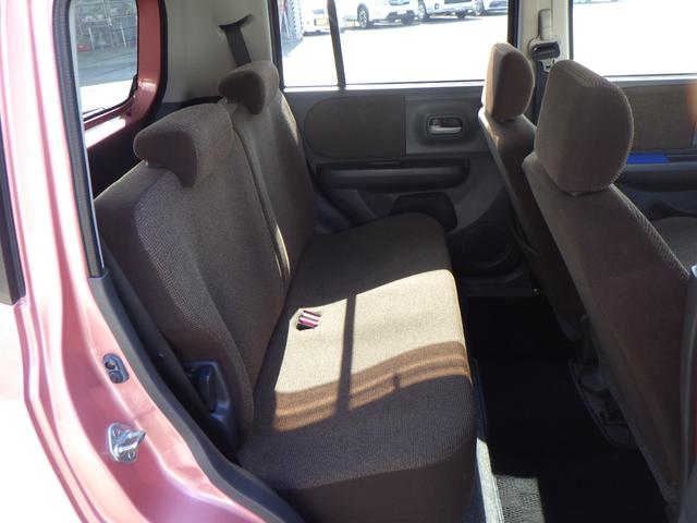 アルトラパン Ｘ　１年保証付　走行４６千Ｋｍ　前後ドライブレコーダー　純正オーディオ　ＣＤ再生　ラジオ　スマートキー　プッシュスタート　社外アルミホイール　電動格納ミラー　ウィンカーミラー　バニティミラー　ベンチシート（21枚目）