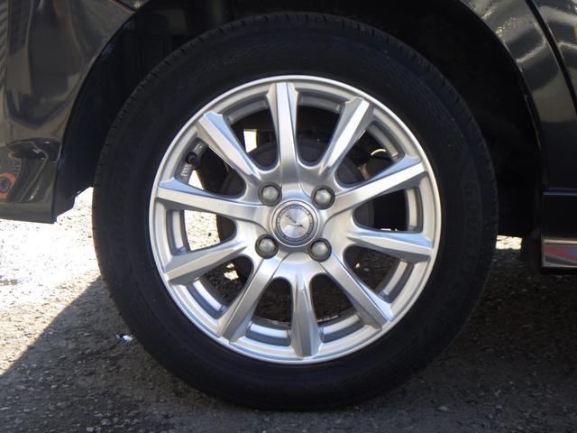 タント カスタムＸ　１年保証付　後期型　社外ナビ　ワンセグＴＶ　左側パワースライドドア　ＬＥＤヘッドライト　オートライト　スマートキー　プッシュスタート　社外アルミホイール　オートエアコン　電動格納ミラー　バニティミラー（34枚目）