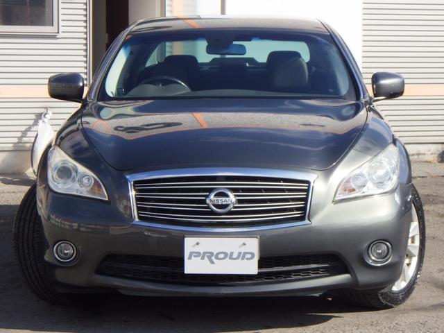 フーガ ２５０ＧＴ　１年保証付　純正ＨＤＤナビ　バックカメラ　ＥＴＣ　Ｂｌｕｅｔｏｏｔｈ　ＣＤ再生・録音　レザーシート　シートエアコン　シートヒーター　ステアリングスイッチ　オートライト　オートエアコン　フォグランプ（4枚目）