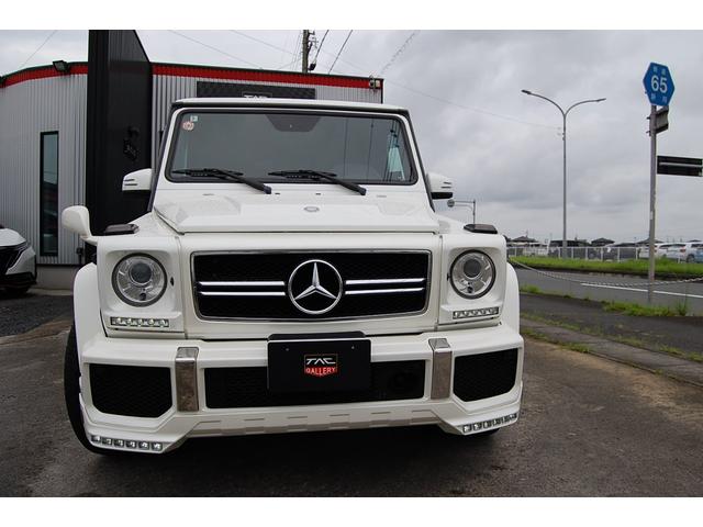 Ｇ６３　ＡＭＧ　ＡＭＧ６３デジーノエクスクルーシブ　ハイパーフォージー２２ＡＷ　Ｆスポイラー　社外テールランプ　ウィンカー社外サス　レーダーセーフティＰＫＧ　ハーマンカードン　ヒッチメンバー　サンルーフ(3枚目)