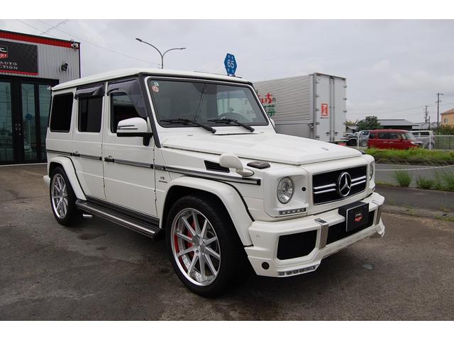 Ｇクラス Ｇ６３　ＡＭＧ　ＡＭＧ６３デジーノエクスクルーシブ　ハイパーフォージー２２ＡＷ　Ｆスポイラー　社外テールランプ　ウィンカー社外サス　レーダーセーフティＰＫＧ　ハーマンカードン　ヒッチメンバー　サンルーフ（7枚目）