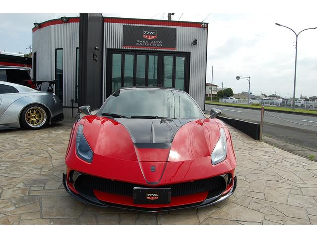 ４８８ＧＴＢ ベースグレード　マンソリーＳＩＲＡＣＵＳＡカスタム車両　ＧＴＢマンソリーシラクーサ　ＡＮＲＫＹ　ＡＮ３７　２１　２２インチ　ＦＲロベルタエアサス　Ｃａｐｒｉｓｔｏカーボンリアディフューザー　マフラー可変式（29枚目）