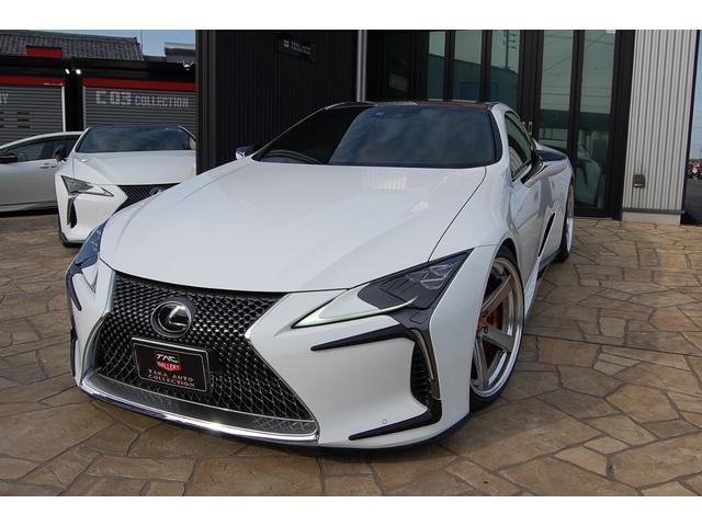 ＬＣ５００　Ｓパッケージ　ＴＲＤエアロ　フロントＲＯＷＥＮエクステンション　Ｒスポイラーアーティシャン　グノーシス２１インチＡＷ　ＲＳＲ車高調　アルカンターラコンビハーフレザーシート(38枚目)