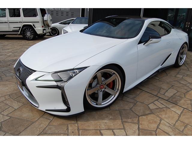 ＬＣ５００　Ｓパッケージ　ＴＲＤエアロ　フロントＲＯＷＥＮエクステンション　Ｒスポイラーアーティシャン　グノーシス２１インチＡＷ　ＲＳＲ車高調　アルカンターラコンビハーフレザーシート(40枚目)