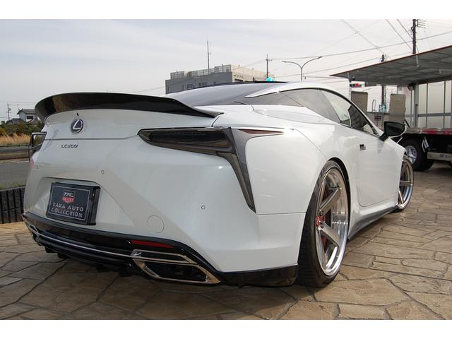 ＬＣ５００　Ｓパッケージ　ＴＲＤエアロ　フロントＲＯＷＥＮエクステンション　Ｒスポイラーアーティシャン　グノーシス２１インチＡＷ　ＲＳＲ車高調　アルカンターラコンビハーフレザーシート(48枚目)