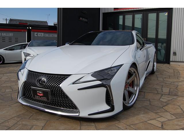 ＬＣ５００　Ｓパッケージ　ＴＲＤエアロ　フロントＲＯＷＥＮエクステンション　Ｒスポイラーアーティシャン　グノーシス２１インチＡＷ　ＲＳＲ車高調　アルカンターラコンビハーフレザーシート(56枚目)