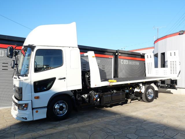 ヒノレンジャー 　ハイルーフ（標準キャブ）、ラバーマット付、ＥＴＣ２．０　ドラレコ　燃料タンク２００Ｌ　リアエアサス　遮光カーテン（ラウンド、センター、リア）、高機能シート（エアサス）、シートヒーター　フェイクレザー（6枚目）