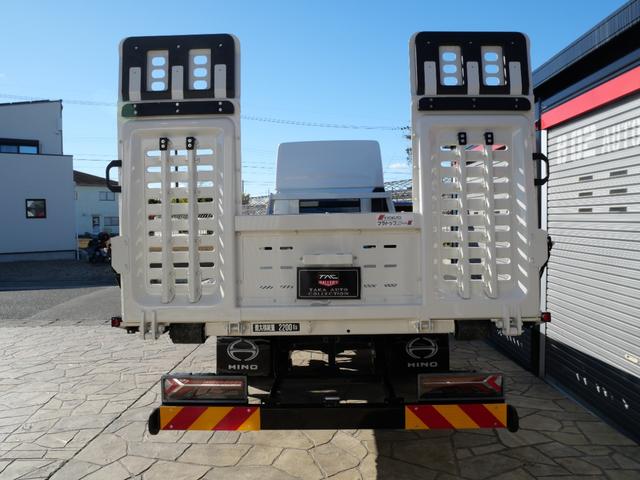 ヒノレンジャー 　ハイルーフ（標準キャブ）、ラバーマット付、ＥＴＣ２．０　ドラレコ　燃料タンク２００Ｌ　リアエアサス　遮光カーテン（ラウンド、センター、リア）、高機能シート（エアサス）、シートヒーター　フェイクレザー（54枚目）