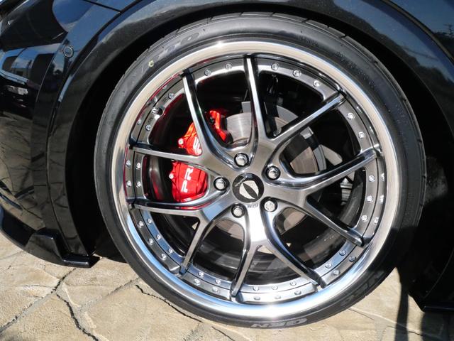 プリウス Ｚ　ＲＯＷＥＮフルエアロ／ルーフスポイラー／リアスポイラー／Ｆカーボンフード　ＡＩＭＧＡＩＮ／２０インチＧＴＭリバースリムハイバーブラック色　ＰＵＳＨ車高調　キャンディーキャリパーカバー　パノラマルーフ（50枚目）