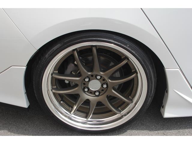 S WALDエアロパーツ WALDリアスポイラー WORKエモーションCR2P18インチ フルタップ式車高調 アルパインX9V大型ナビ ETC 社外コンビハンドル ドラレコ 革調シートカバー フロアマット(32枚目)