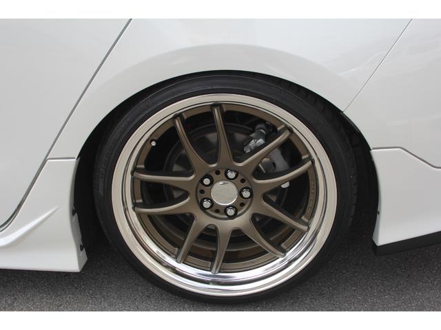 S WALDエアロパーツ WALDリアスポイラー WORKエモーションCR2P18インチ フルタップ式車高調 アルパインX9V大型ナビ ETC 社外コンビハンドル ドラレコ 革調シートカバー フロアマット(35枚目)