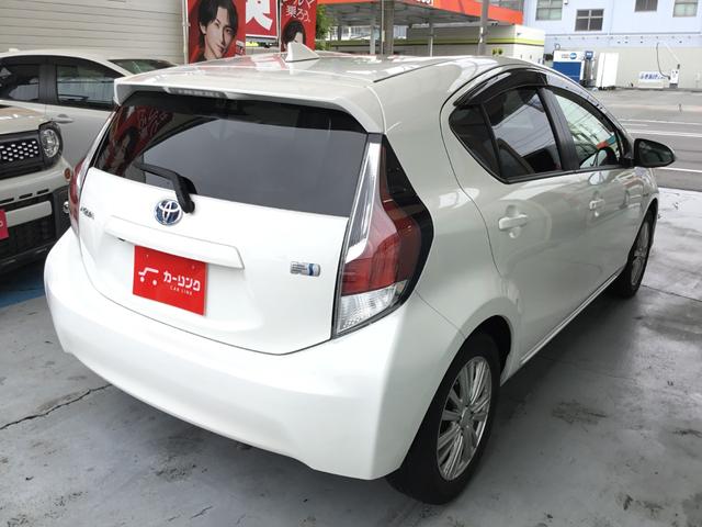 アクア S ナビワンセグTV バックカメラ ETC車載器 LEDヘッドライト 走行34,000km 社外アルミ(6枚目)