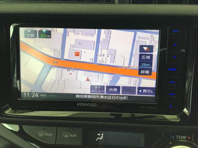 アクア S ナビワンセグTV バックカメラ ETC車載器 LEDヘッドライト 走行34,000km 社外アルミ(40枚目)