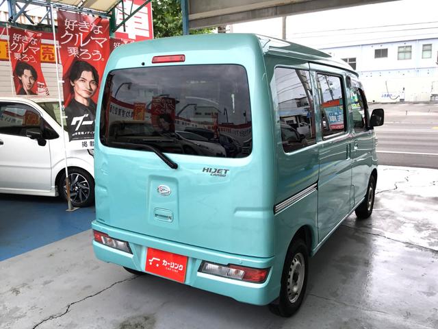 ハイゼットカーゴ DX SAIII ワンオーナー ユーザー買取車 禁煙車 修復歴無し ETC車載器 LEDヘッドライト オートマオートマ キーレス スマートアシスト(4枚目)