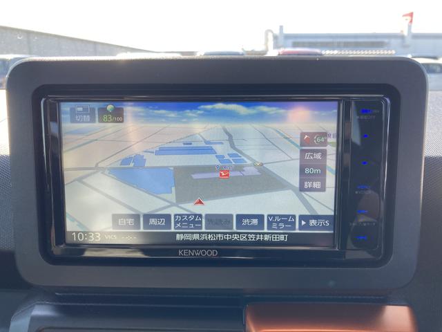 タフト Ｇ　ナビ付　ナビ　１５インチアルミホイール　オートレベリング機能付フルＬＥＤヘッドランプ　ＬＥＤフォグランプ　本革巻ステアリングホイール　本革巻インパネセンターシフト（10枚目）