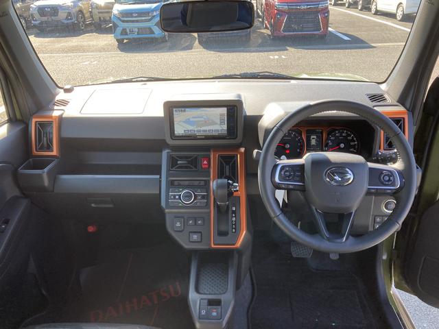 タフト Ｇ　ナビ付　ナビ　１５インチアルミホイール　オートレベリング機能付フルＬＥＤヘッドランプ　ＬＥＤフォグランプ　本革巻ステアリングホイール　本革巻インパネセンターシフト（15枚目）