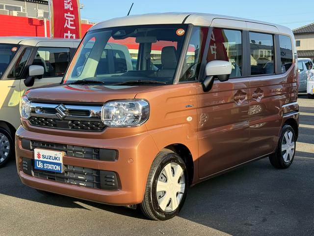 スペーシア HYBRID X オーディオレス 両側電動パワースライドドア オートライト スライドドア プッシュスタート オートエアコン アイドリングストップ 横滑り防止機能 衝突安全ボディ 盗難防止システム(7枚目)