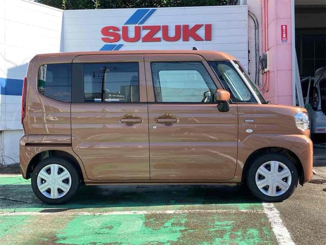 スペーシア ハイブリッドＧ　両側スライドドア　クリアランスソナー　レーンアシスト　衝突被害軽減システム　ＬＥＤヘッドランプ　スマートキー　アイドリングストップ　電動格納ミラー　ベンチシート　ＣＶＴ　盗難防止システム　ＡＢＳ（4枚目）